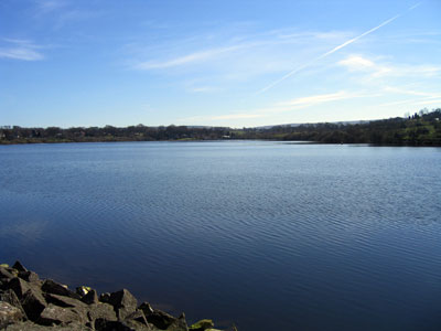 Foulridge Lower Reservoir from the sailing club