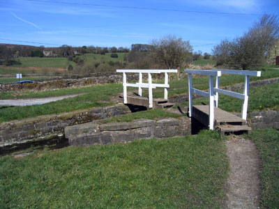 The two small footbridges
