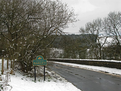 Barley signpost