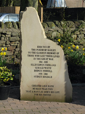 Barley war memorial