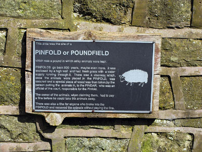 Pinfold sign