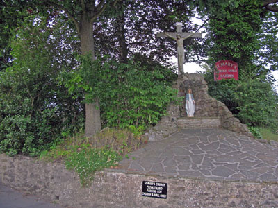 Entrance to St Mary's Catholic Church