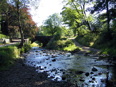 Approaching the bridge at White Hough
